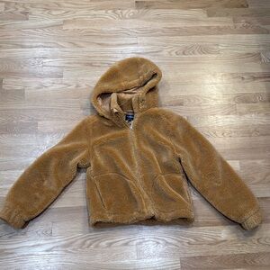 Carbon38 Tan Fleece Jacket